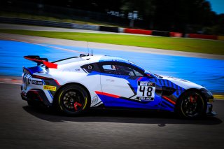 #48 GPA Racing David Pouget Mathieu Casalonga Aston Martin Vantage AMR GT4 PRO-AM, Essai Libre 1
 | SRO / Patrick Hecq Photography