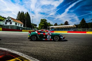 #12 K-Worx Hugo Mogica Pascal Huteau Porsche 718ʠCayman GT4 RS Clubsport PRO-AM, GT4, Race 2
 | SRO / TWENTY-ONE CREATION - Jules Benichou