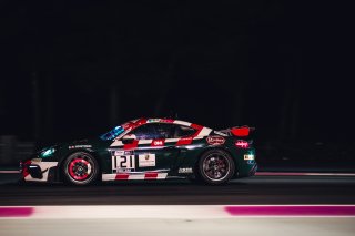 #121 - K-Worx - Timothe Buret - Christopher Campbell - Porsche 718 Cayman GT4 RS Clubsport - PRO-AM, Course 1, FFSA GT
 | SRO / TWENTY-ONE CREATION - Jules Benichou