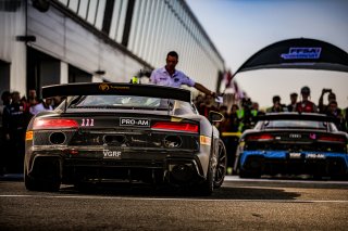 #111 - CSA RACING - Gael Castelli - Rodolphe Wallgren - Audi R8 LMS GT4 - PRO-AM, Course 1, GT4 France, Pitlane
 | © SRO - TWENTY-ONE CREATION | Jules Benichou