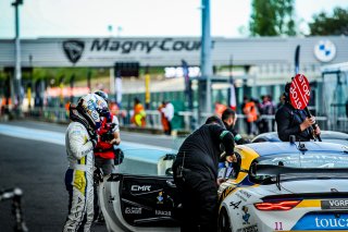 #11 - CMR - Stéphane Lémeret - Corentin Tierce - Alpine A110 GT4 - Silver, Course 1, FFSA GT, Pitlane
 | © SRO - TWENTY-ONE CREATION | Jules Benichou