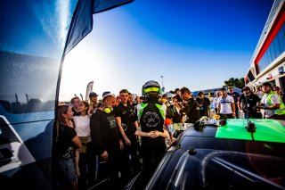 #64 - Vic'Team - Eric Trémoulet - Olivier Jouffret - Mercedes AMG GT4 - Pro-Am, Champion 2023, Célébration, FFSA GT
 | © SRO - TWENTY-ONE CREATION | Jules Benichou