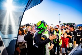 #64 - Vic'Team - Eric Trémoulet - Olivier Jouffret - Mercedes AMG GT4 - Pro-Am, Champion 2023, Célébration, FFSA GT
 | © SRO - TWENTY-ONE CREATION | Jules Benichou