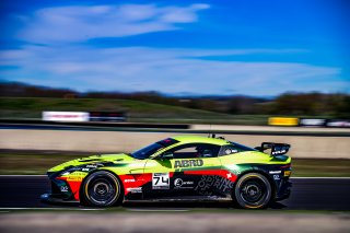 #74 - Racing Spirit Of Léman - Victor Weyrich - Mateo Villagomez - Aston Martin Vantage AMR GT4 - Am, Essais Libres 1, FFSA GT
 | © SRO - TWENTY-ONE CREATION | Jules Benichou