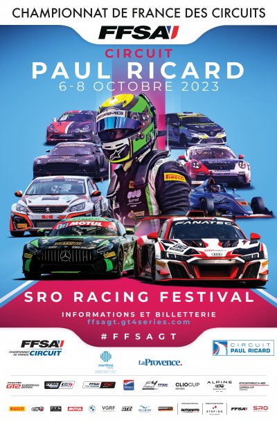 SRO Racing Festival poster