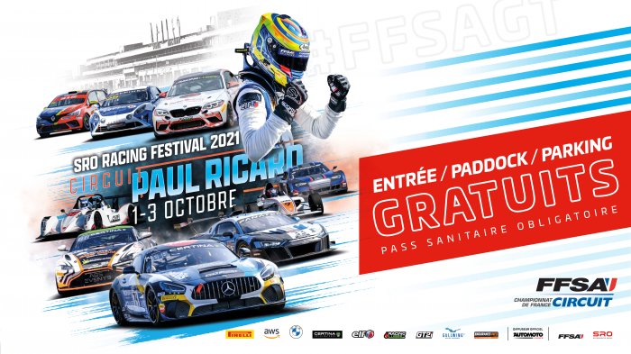 LA FFSA et SRO invitent les fans au SRO Racing Festival ! 