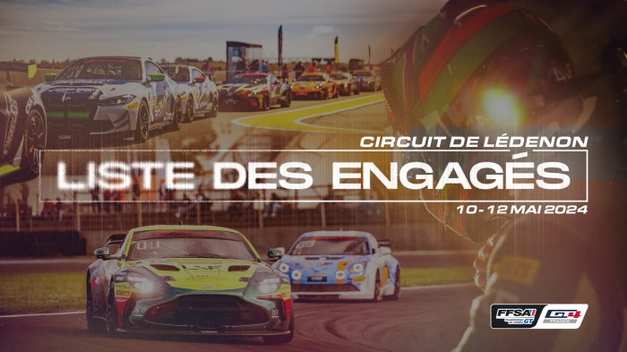 Lédenon, nouveau rendez-vous du printemps pour le Championnat de France FFSA GT !