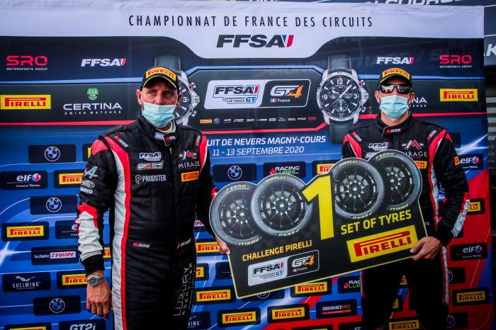 Le Challenge Pirelli pour Iannetta et Clément