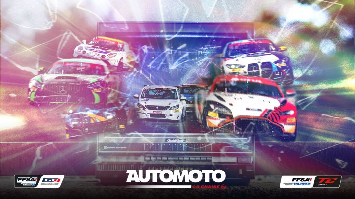 Les Championnats de France FFSA GT et FFSA Tourisme à nouveau sur Automoto la chaîne en 2024